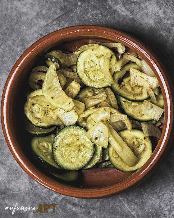 Ofenzucchini Rezept
