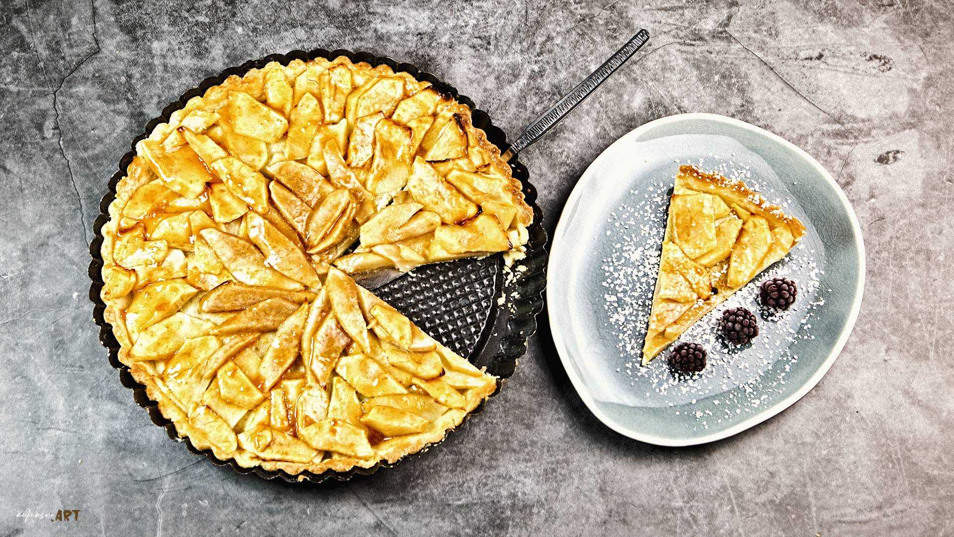 Apfel Birnen Tarte Rezept