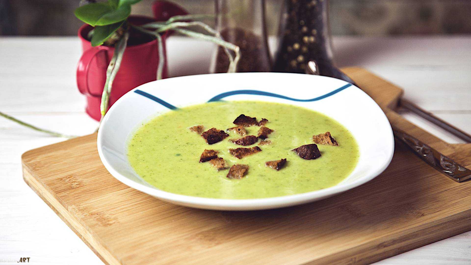 Brokkoli Creme Suppe Rezept: 100% erfrischend, super gesund