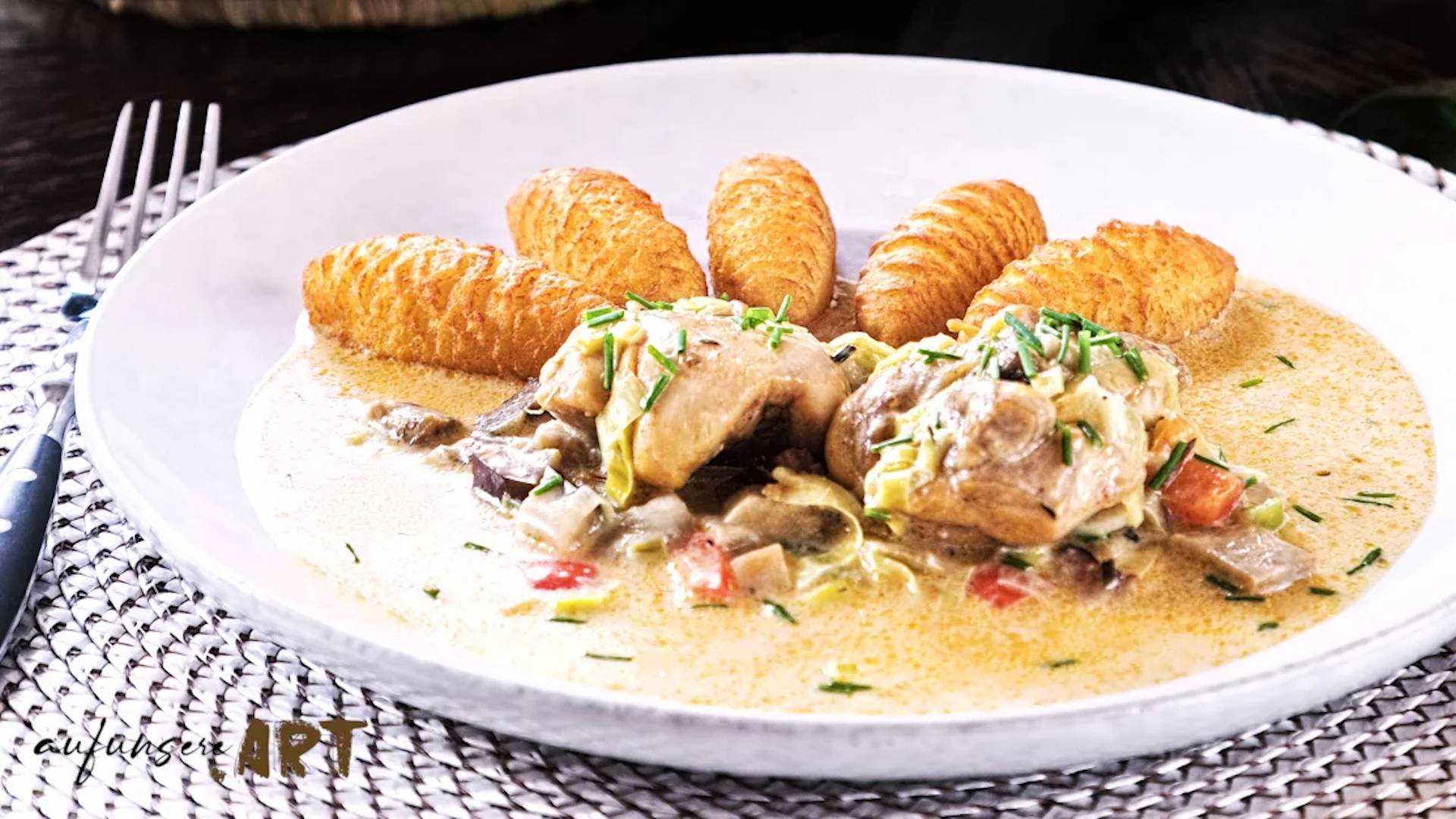 Rustikales Huhn Rezept