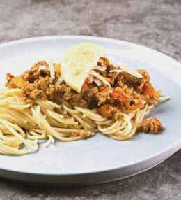 Spaghetti a la Zitronen Ragout, säuerliche Aromen machen Lust auf mehr!