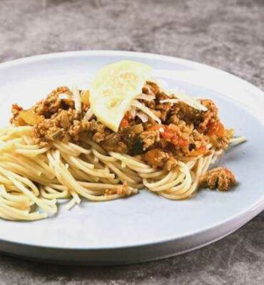 Spaghetti a la Zitronen Ragout Rezept