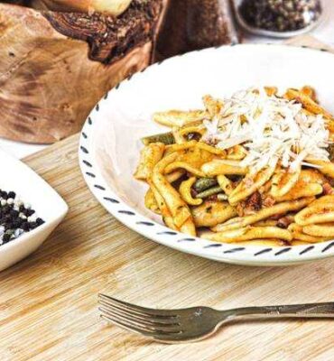 Pasta Tomaten Speck Rezept