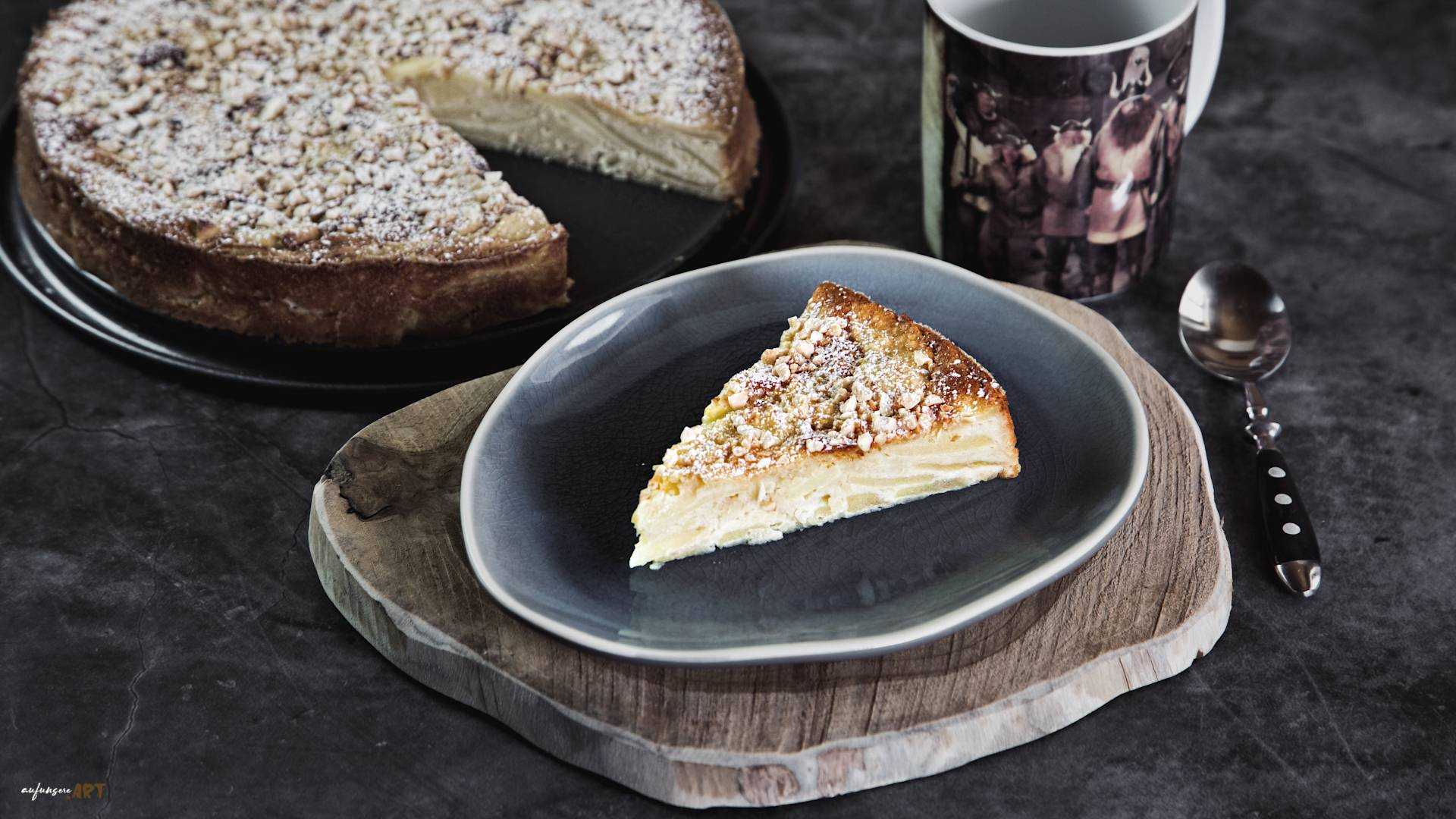 Spanische Apfel Mandel Torte Rezept