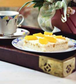 Spiegelei Kuchen, Genuss der anderen Art, Kaffeerunden lieben ihn, Oma schmeckt’s