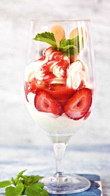 Erdbeer Mascarpone Creme Abbildung 2
