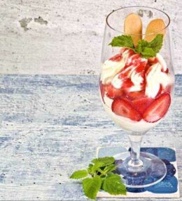 Erdbeer Mascarpone Creme, ein Genuss mit Schmelz!