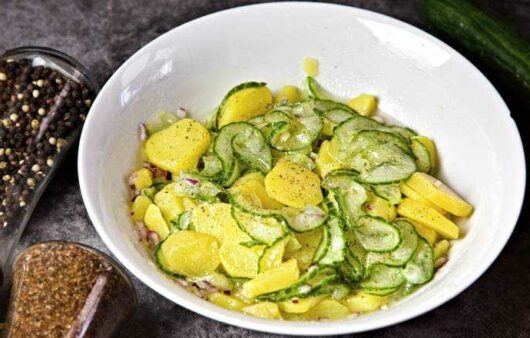 Kartoffel Gurken Salat Rezept