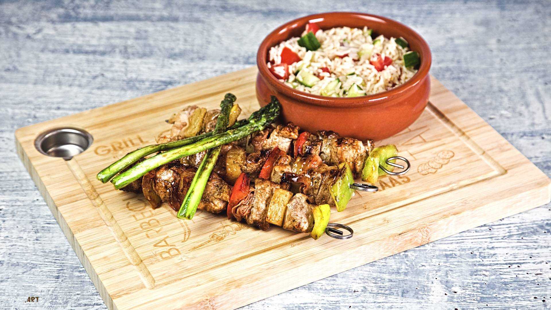 exotische Spieße Rezept
