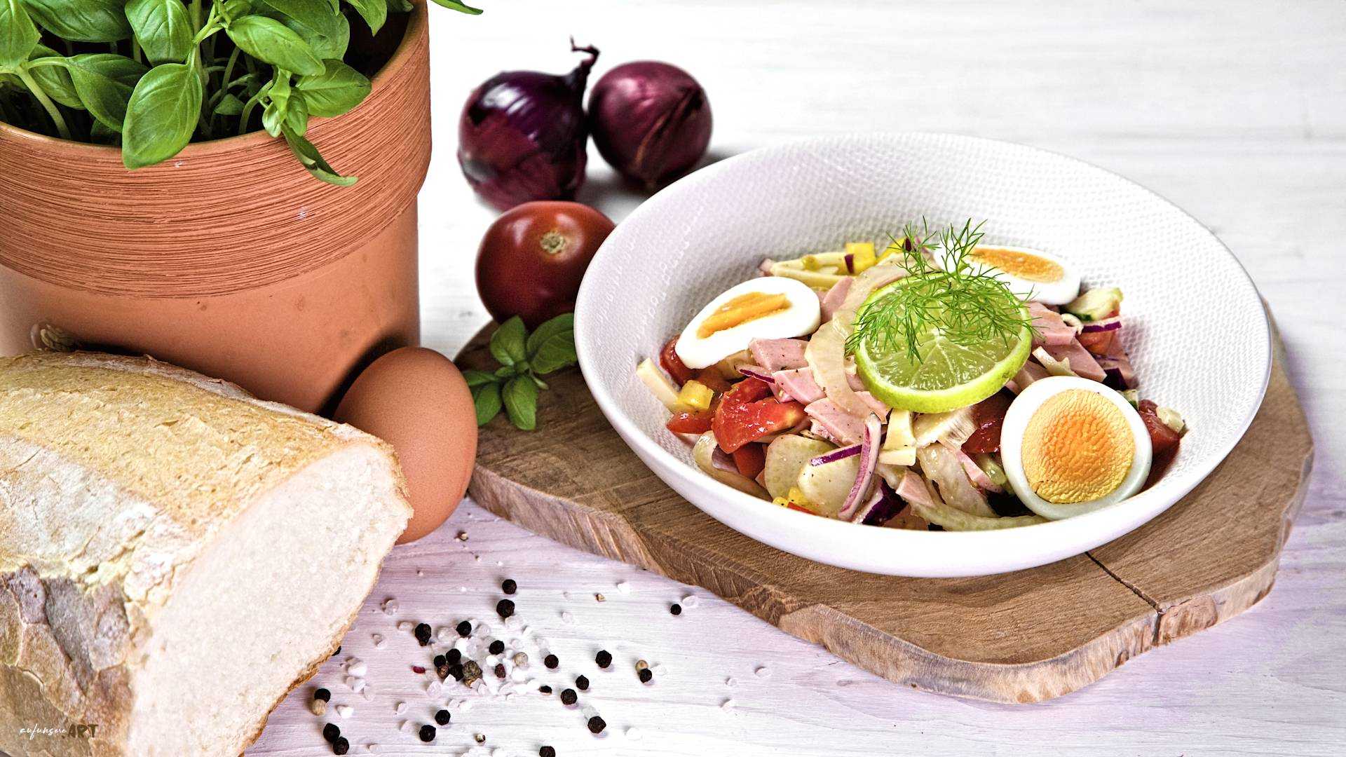 graeflicher Wurstsalat Rezept