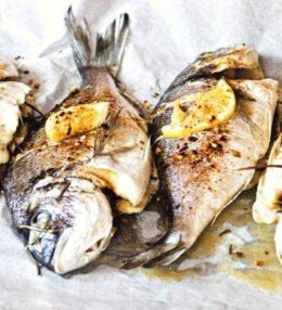 gebratene Dorade marokkanisch, einfach orientalisch und es schmeckt!