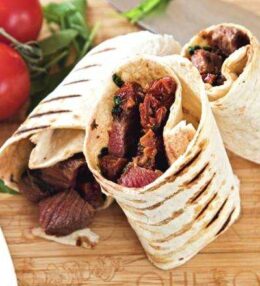 Beef Wraps, Steak einfach anders, Genuss in der Rolle, optimal für stressige Tage!