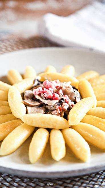 Schupfnudeln Champignon Soße Abbildung 2