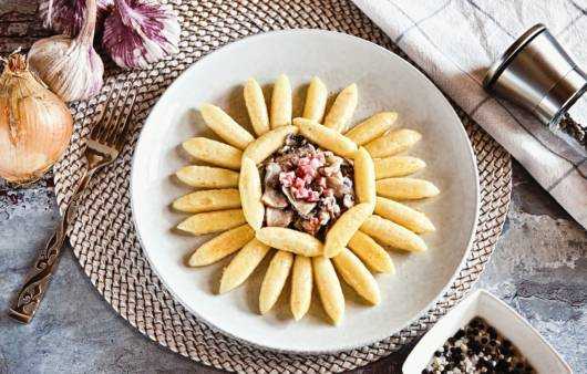 Schupfnudeln Champignon Soße Rezept