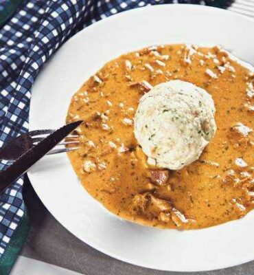 Eierschwammerl Gulasch Rezept