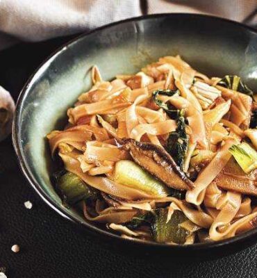 Reisnudel Gemüse Wok Rezept