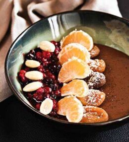 Schoko Kokos Pudding Bowl, einfach kunterbunt
