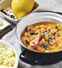 Gemüse Curry mit Würstchen, einfach 100% vegan oder nicht!