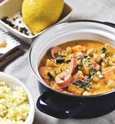 Gemuese Curry Wuerstchen Rezept