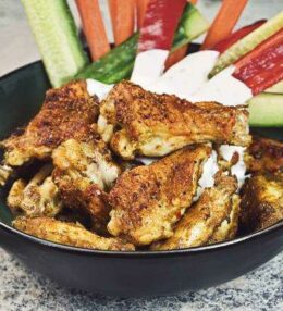 Chicken Wings Cajun Style, würzig, einfach, Snack mich