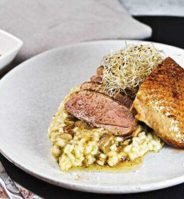 Entenbrust Sous Vide Steinpilzrisotto Rezept