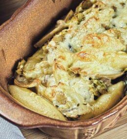 Schupfnudel Pilz Auflauf, vegetarisch einfach, einfach vegetarisch