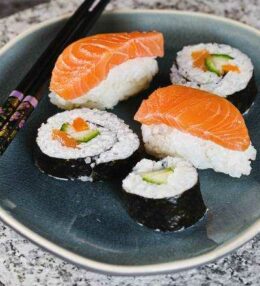 Sushi & Maki, einfach gezaubert, Genuss mit Fisch und Gemüse