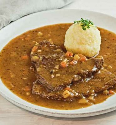 Rindschnitzel in Gemüsesaft Rezept