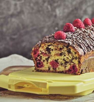 Rührteigkuchen Himbeer Kokos Rezept