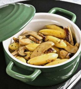 Schupfnudeln Pilze Sahne Pfanne, schnell und einfach gemacht