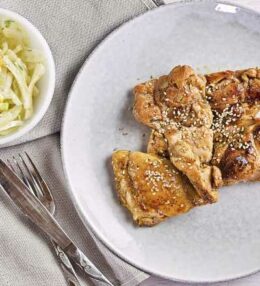 Huhn Sweet Chili Ingwer Chicken, schnell zubereitet, süß und pikant