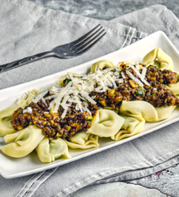 Tortellini Linsen Sugo, die etwas andere Bolognese, Genuss pur in 45 Minuten gemacht