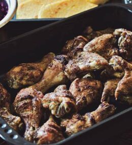 Jerk Chicken, Herkunft Jamaika – zubereitet im heimischen Ofen, ein Traum!
