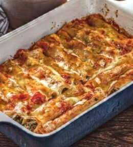 Cannelloni Pilzfüllung, unglaublich wohlschmeckend und einfach gemacht!