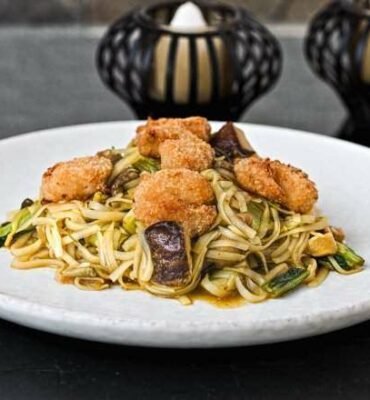 Curry Reisnudeln Shrimps Rezept