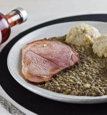 Linsen mit Kassler Rezept