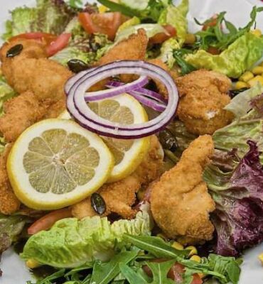 Salat Chicken Nuggets Rezept