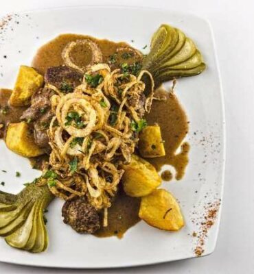 Zwiebelrostbraten Rezept