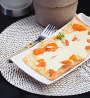 Flammkuchen Marille Rezept