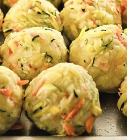 Kartoffel Gemüse Knödel, die ungewöhnliche Beilage oder Suppeneinlage