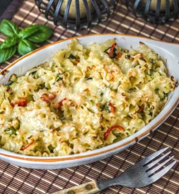 Gratinierte Gemüse Pasta