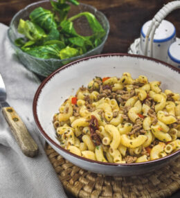 Hack Pasta Hörnchen, absolut einfach und schnell gemacht, wunderbar!