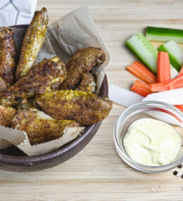 Chicken Wings aus dem Ofen, der super Fleisch-Snack, wunderbar einfach!