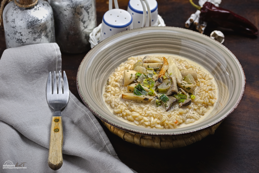 Risotto Kräuterseitling Rezept