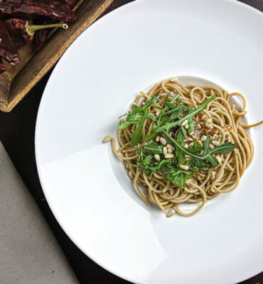 Lowcarb Spahetti Gorgonzola Rezept