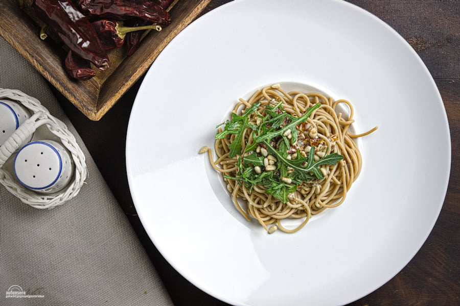 Lowcarb Spahetti Gorgonzola Rezept
