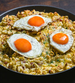 Käse Eier Nockerl, der kulinarische Kompromiss, kombinieren, nicht diskutieren