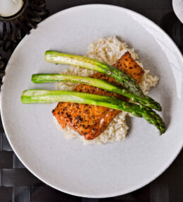 Risotto Lachs Spargel, einfacher Genuss für besondere Tage oder jeden Tag!