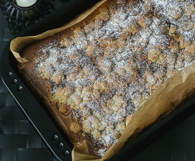 Zwetschgen Marmor Kuchen mit Kriecherl