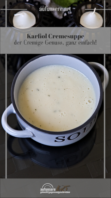Karfiolcreme Suppe Abbildung 2